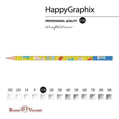 Bruno Visconti 21-0030/14 Kurşun Kalem Happy Graphix Bot