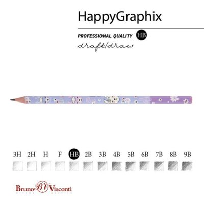 Bruno Visconti 21-0030/68 Kurşun Kalem Happy Graphix Lama