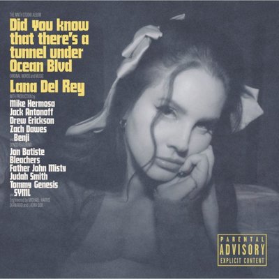Lana Del Rey Did You Know That There's A Tunnel Under Ocean Blvd (Black Vinyl) Plak
