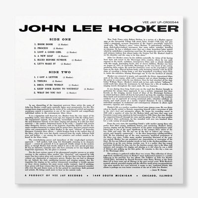 John Lee Hooker Burnin' Plak