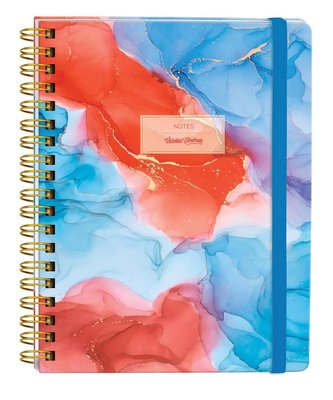 Victoria's Journals Sert Kapaki Spiralli Defter 17x24 96 Yaprak Noktalı