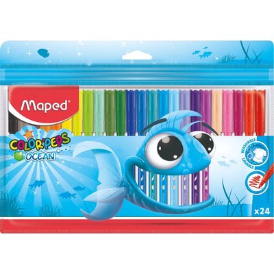 Maped Color Peps Ocean Plastik Poşet 24 lü 845722