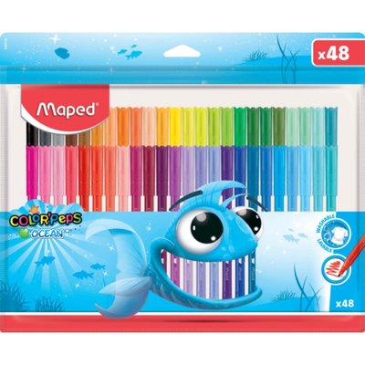 Maped Color Peps Ocean Plastik Poşet 48 li 845726