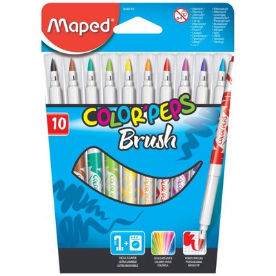 Maped Color Peps Brush Keçeli Kalem 10 Lu 848010