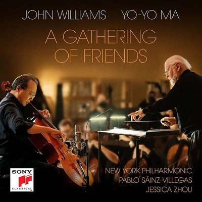 John Williams Yo-Yo Ma New Y A Gathering Of Friends Plak