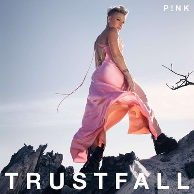 PINK Trustfall (Black Vinyl) Plak