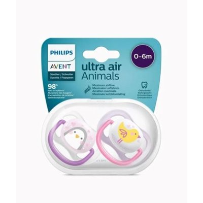 Philips Avent SCF080/06 Ultra Air Silikon Emzik 0-6 Ay Kız