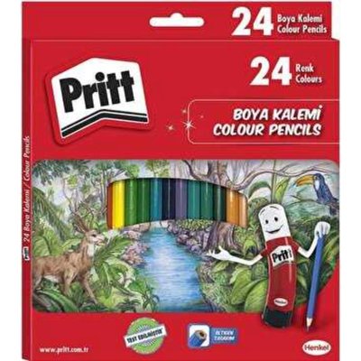 Pritt  Boya Kalemi 24 lü Uzun