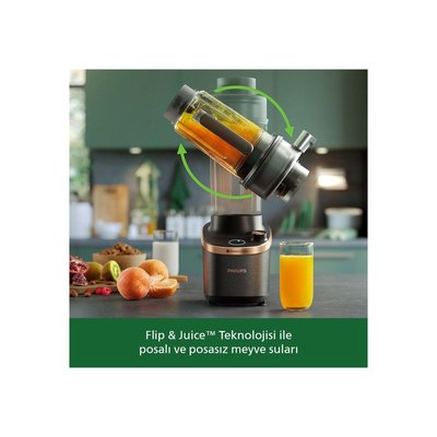 Philips Flip&juice HR3770/00 Meyve Sıkacağı Modüllü 1500 W Sürahi Blender
