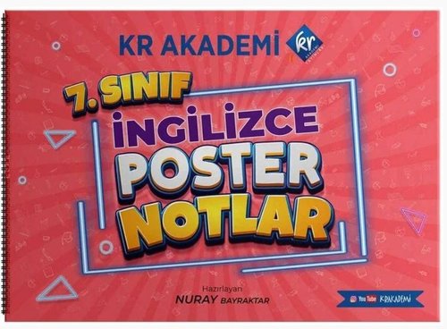 7.Sınıf İngilizce Poster Notlar