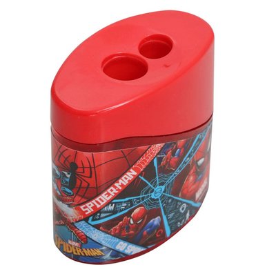 Spiderman Hazneli & Çift Bıçaklı Kalemtıraş
