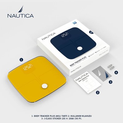 Nautica NTSC02 Body Tracker Akıllı Tartı