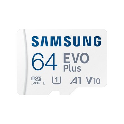 Samsung Evo Plus MB-MC64KA/TR Class 10 UHS-I U1 A1 V10 64 GB Micro SD Kart
