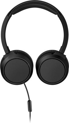 Philips  TAH4105BK Kablolu Kulak Üstü Kulaklık (Mikrofonlu) Siyah