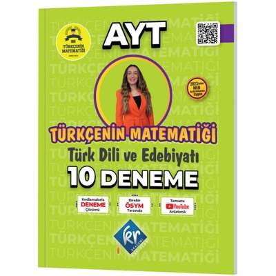 Gamze Hoca Türkçenin Matematiği AYT Türk Dili ve Edebiyatı 10 Deneme