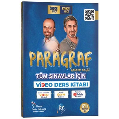 Önder Hoca & Ethem Hoca Tüm Sınavlar Için Paragraf ve Anlam Bilgisi Video Ders Kitabı