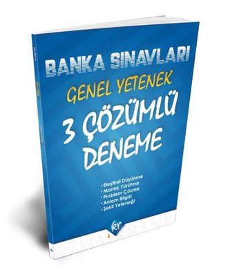 Banka Sınavları Servis Görevlisi ve Uzman Yardımcısı Genel Yetenek 3 Deneme