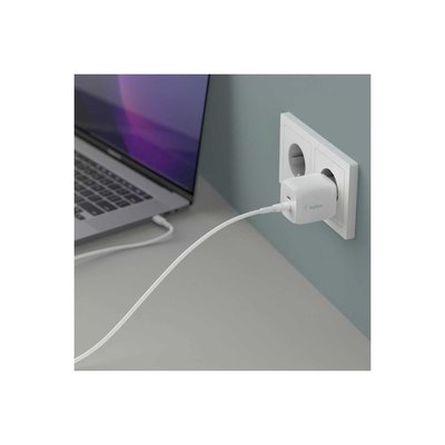 Belkin Çift Usb-C 45W Şarj Cihazı WCH011VFWH