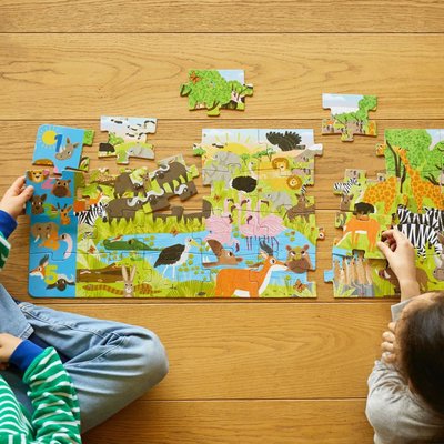 Moritoys African Savanna 36 Parça Puzzle