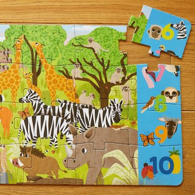 Moritoys African Savanna 36 Parça Puzzle