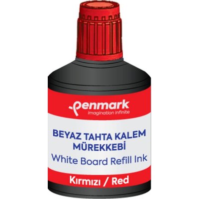Penmark Tahta Kalemi Mürekkebi 100 ml Kırmızı 107-03