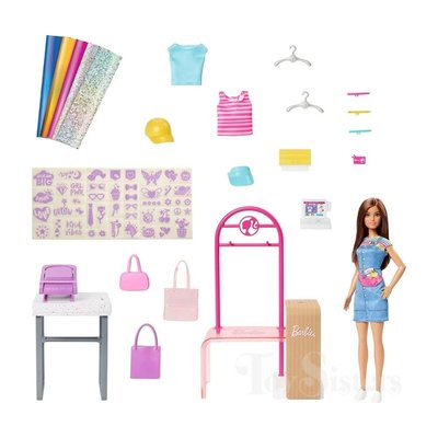 Barbie  Bebek Tasarım Butiği HKT78