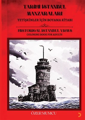 Tarihi İstanbul Manzaraları - Yetişkinler için Boyama Kitabı