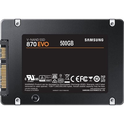 Samsung 870 EVO MZ-77E500BW SATA 3.0 2.5 500 GB SSD