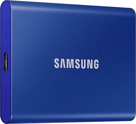Samsung T7 2 TB MU-PC2T0H/WW 2.5 SSD USB 3.2 Mavi Taşınabilir Disk