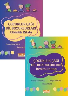 Çocukluk Çağı Dil Bozuklukları - Etkinlik Kitabı ve Resimli Kitap - 2 Kitap Bir Arada