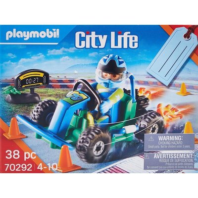 Playmobil Go Kart Racer Gift Set 70292