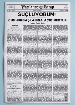 Suçluyorum! - Cumhurbaşkanına Açık Mektup