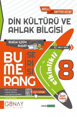 8. Sınıf Bumerang Etkinlikli  Din Kültürü Ve Ahlak Bilgisi