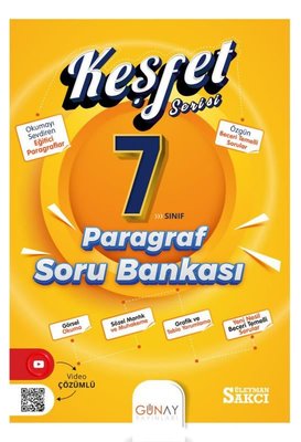 7. Sınıf Keşfet Serisi Paragraf Soru Bankası