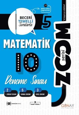 5. Sınıf Zoom Serisi Matematik 10'Lu Denemeler