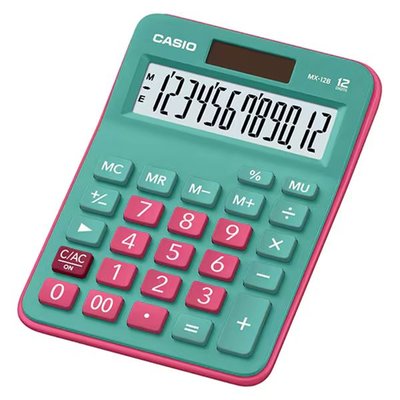 Casio Mx-12B-Gnrd-W-Dc Masaüstü Hesap Makinesi