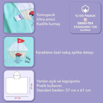 Milk&Moo Çocuk Panço Denizci Ahtapot