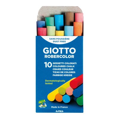 Giotto Robercolor 10'lu Karışık Renk Tebeşir
