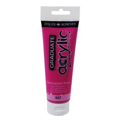 Daler Rowney Akrilik Boya 120ML Permanent Rose | D&R