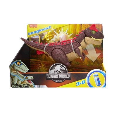 Fisher Price Imaginext Jurassic World Spike Strike Carnotaurus HML42