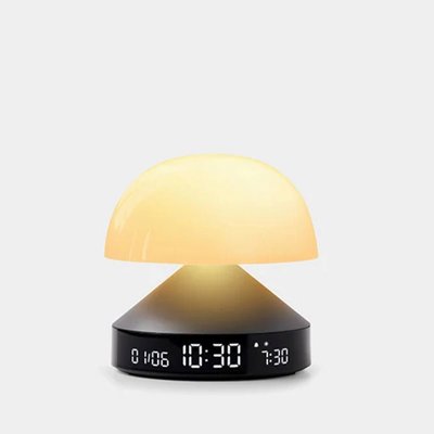 Lexon Mina Sunrise Alarm Saatli Gün Işığı Simulatörü & Aydınlatma Metalik Gri