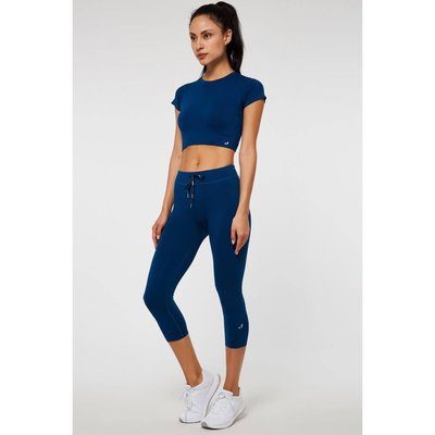 Jerf Captiva Crop Top - Lacivert, XSM