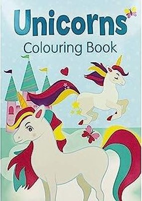 Unicorns Col. Book (Blue)