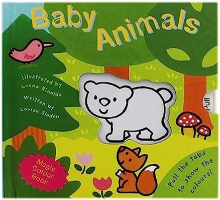 Baby Animals - Magic colour Books