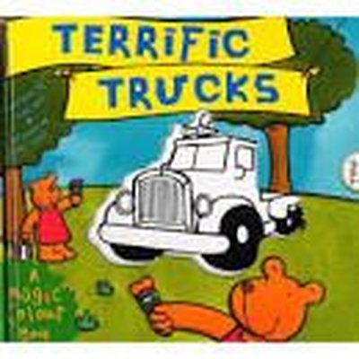 Terrific Trucks- Magic colour Books