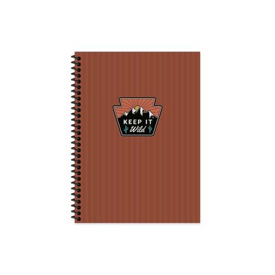 Keskin 1724 80 Yaprak  Çizgili Spr.Sert Kapak  Outdoor Defter