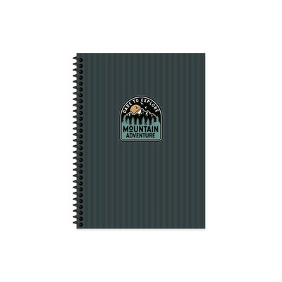 Keskin 1724 80 Yaprak  Çizgili Spr.Sert Kapak  Outdoor Defter