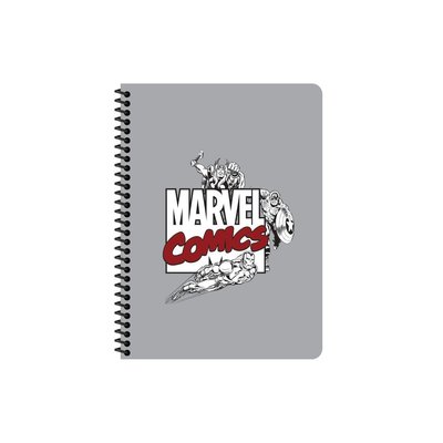 Marvel Seri1 165225 80 Yaprak  Çizgili  Karton Kapak  Spiralli Defter