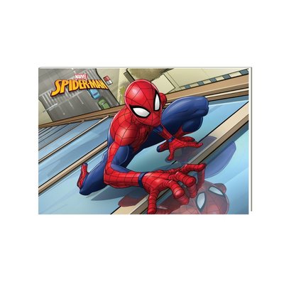 Spider-Man 2535 16 Yaprak PP Kapak  Tel Dikişli Resim Defteri