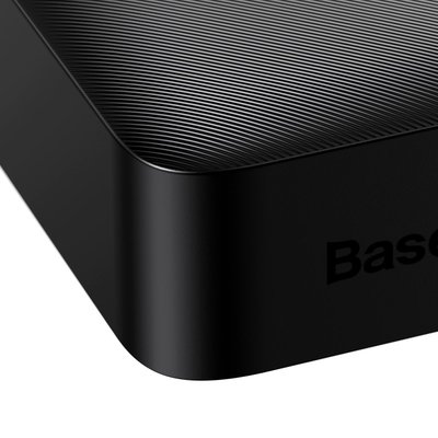 Baseus Bipow Overseas Edition Dijital Ekranlı 20W 20.000 mAh Powerbank Siyah